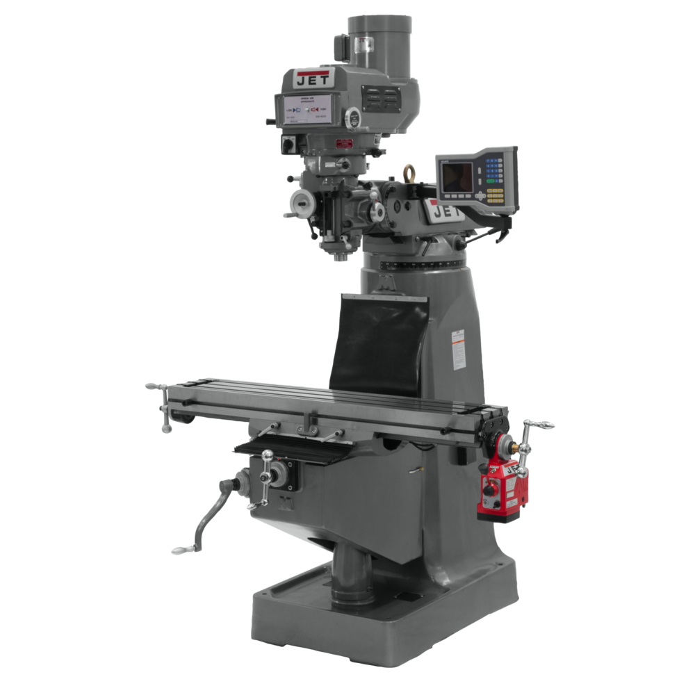 Jet JTM-4VS Mill With Acu-Rite 203 DRO & X Axis PF 690107