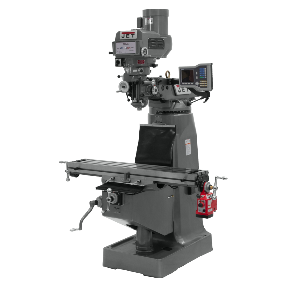 Jet JTM-4VS-1 Mill With Acu-Rite 203 DRO & X Axis PF 690179