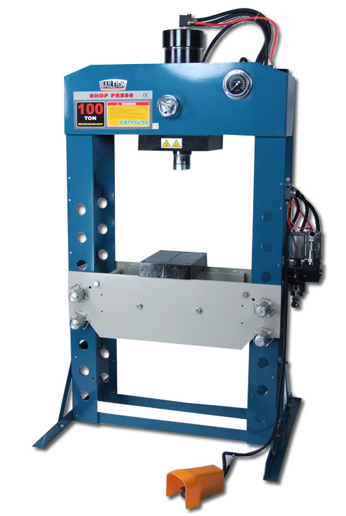 Baileigh HSP-100A Pneumatic 100 Ton Shop Press 1004759